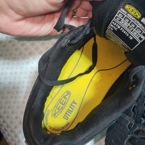KEEN GUC WOMENS SZ 8.5 UTILITY VISTA  ENERGY INDUSTRIAL WORK SNEAKERS COMPOSITE - Picture 11 of 11